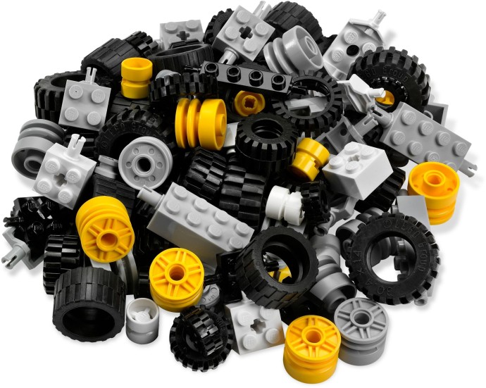 Bricker - Brinquedo contruído por LEGO 6118 Wheels