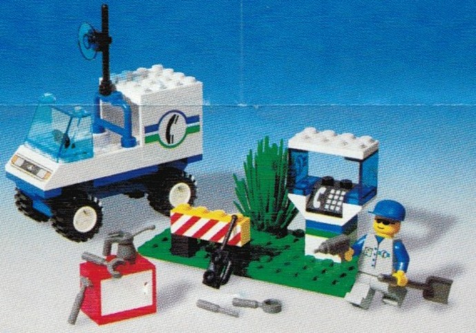 Bricker - Brinquedo contruído por LEGO 6422 Telephone Repair