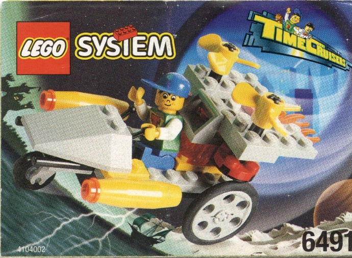 Bricker - Brinquedo contruído por LEGO 6491 Rocket Racer