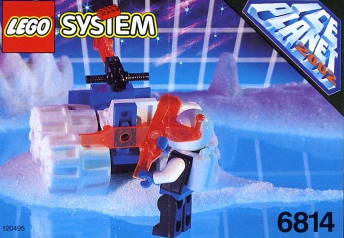 Bricker - Brinquedo contruído por LEGO 6814 Ice Tunnelator