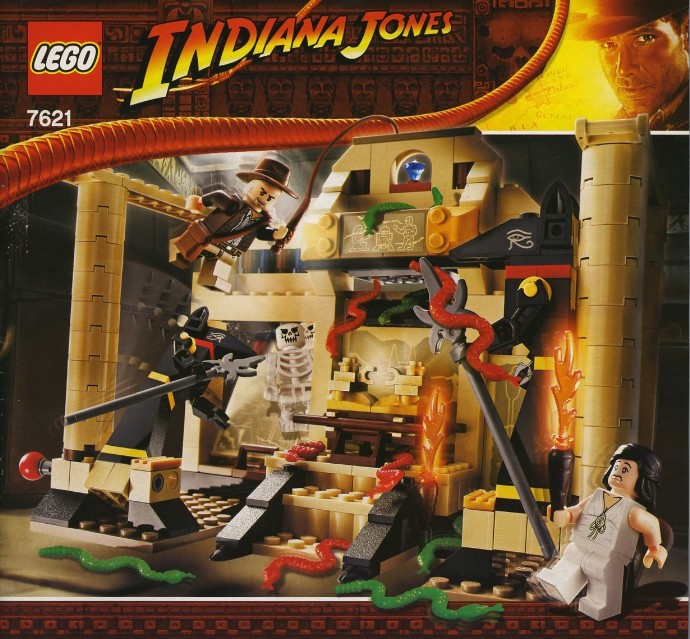 Bricker - Brinquedo contruído por LEGO 7621 Indiana Jones and the Lost Tomb