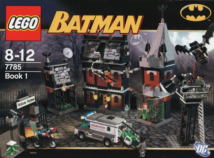 Bricker - Brinquedo contruído por LEGO 7785 Arkham Asylum