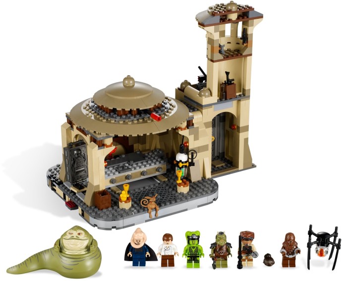 Bricker - Brinquedo contruído por LEGO 9516 Jabba's Palace