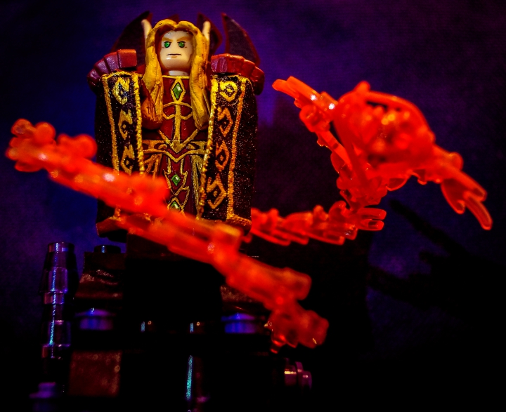 LEGO MOC - Конкурс LEGO-кастомизаторов 'Blizzard Character' - Kael'thas Sunstrider
