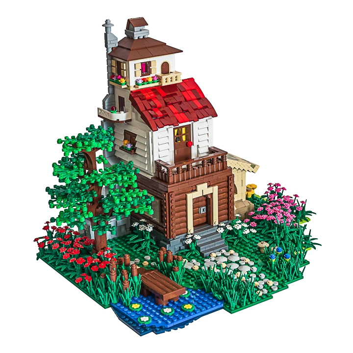 LEGO MOC - Russian Tales' Wonders - Теремок: вид 2