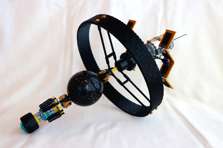 LEGO MOC - LEGO-конкурс 'Путь к звездам' - Легкий космический Искатель