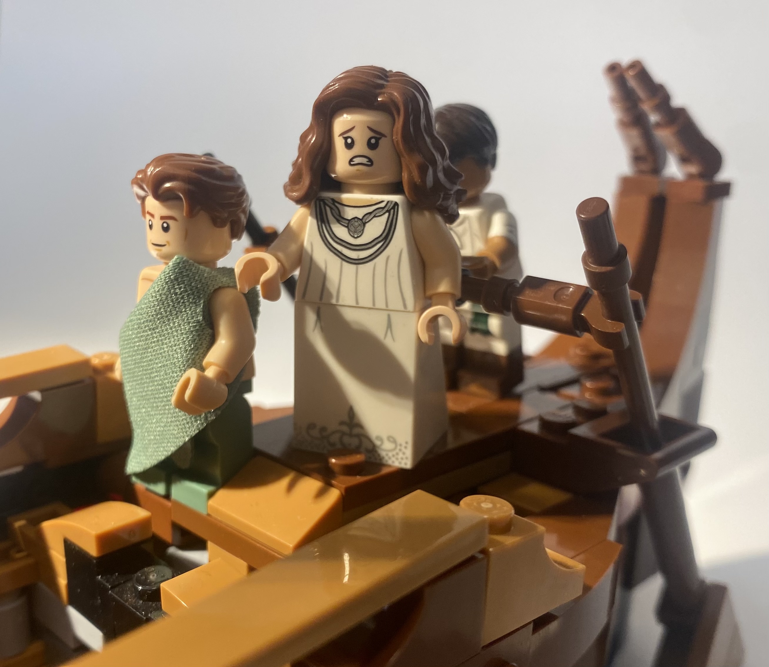 LEGO MOC - Керкур: С фигурками. Хочу найти шлема, чтобы было красивее<br />