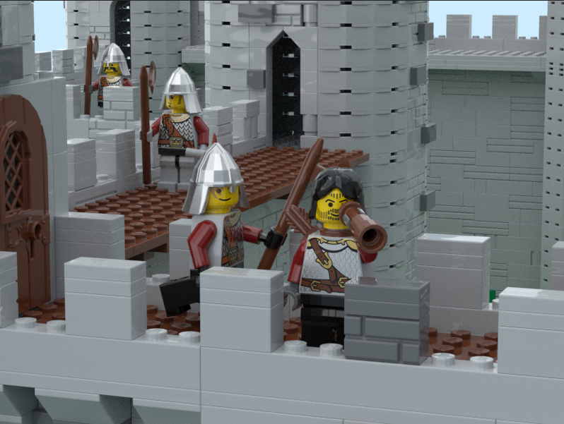 LEGO MOC - Замок Роткастр