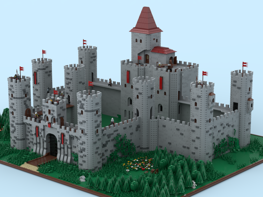 LEGO MOC - Замок Роткастр