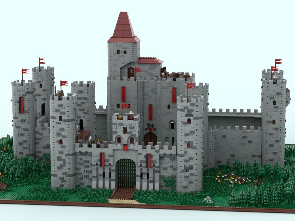 LEGO MOC - Замок Роткастр