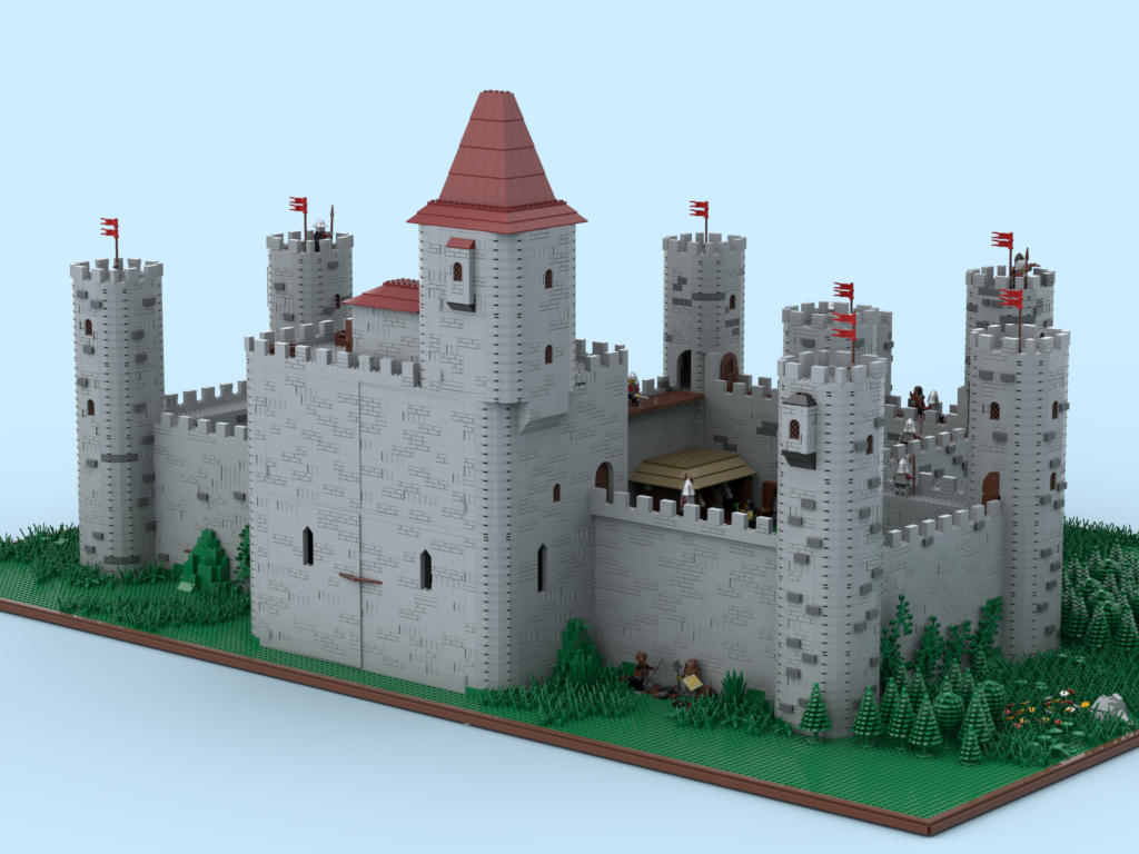 LEGO MOC - Замок Роткастр